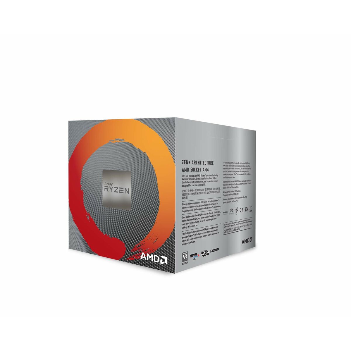 Procesador AMD 3400G AMD AM4