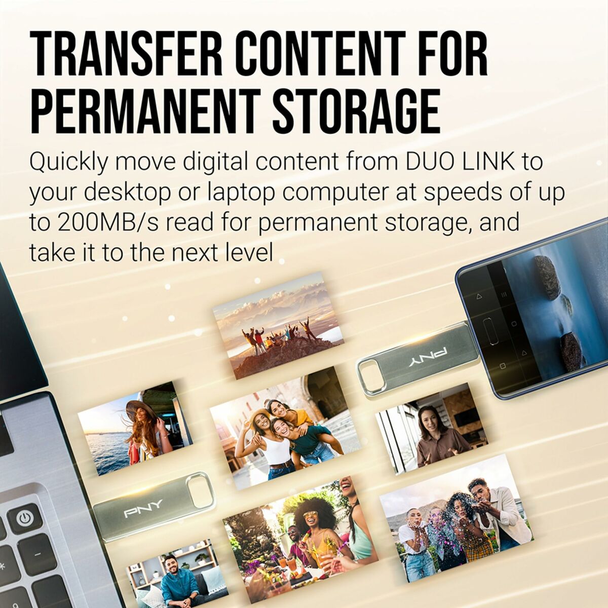 Memoria USB PNY P-FDI128DULINKTYC-GE