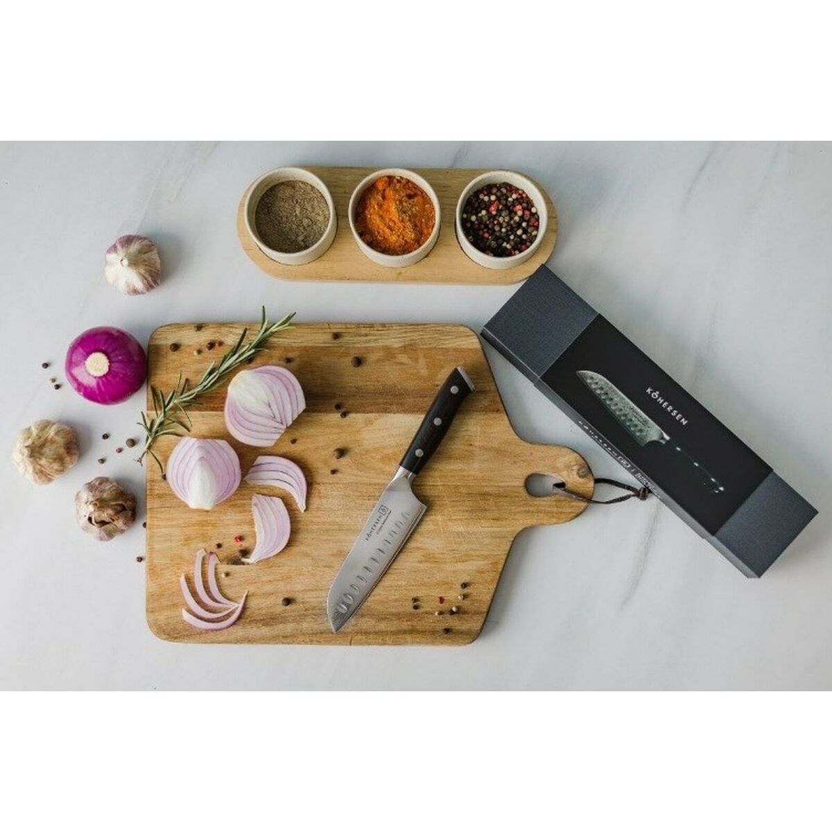 Juego de Cuchillos de Cocina y Soporte Kohersen 72214