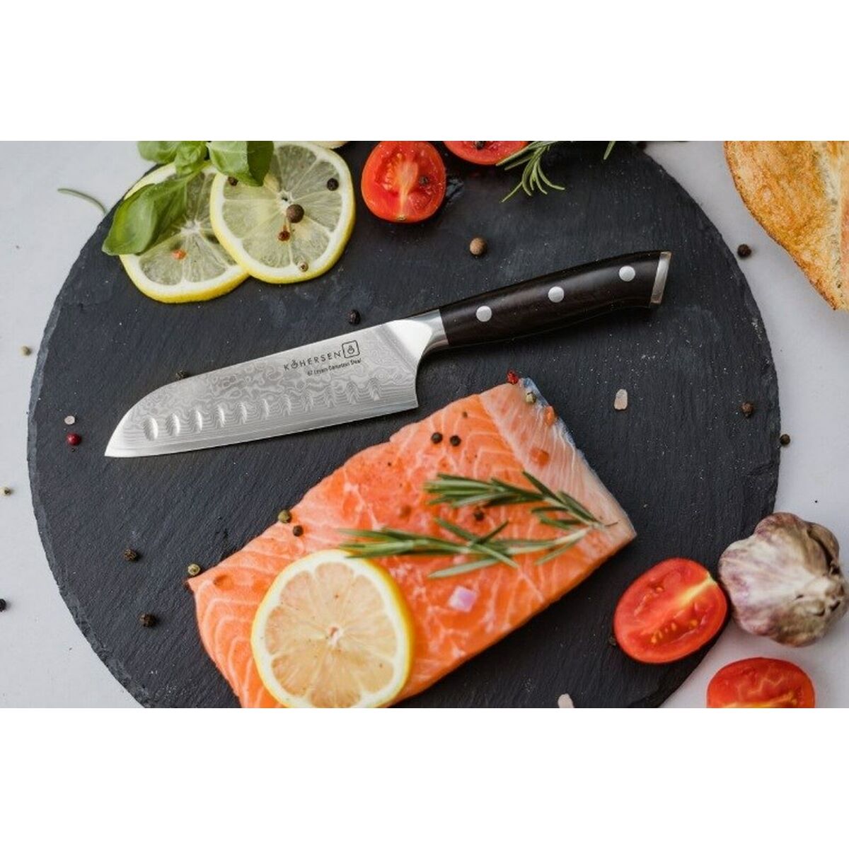 Juego de Cuchillos de Cocina y Soporte Kohersen 72214