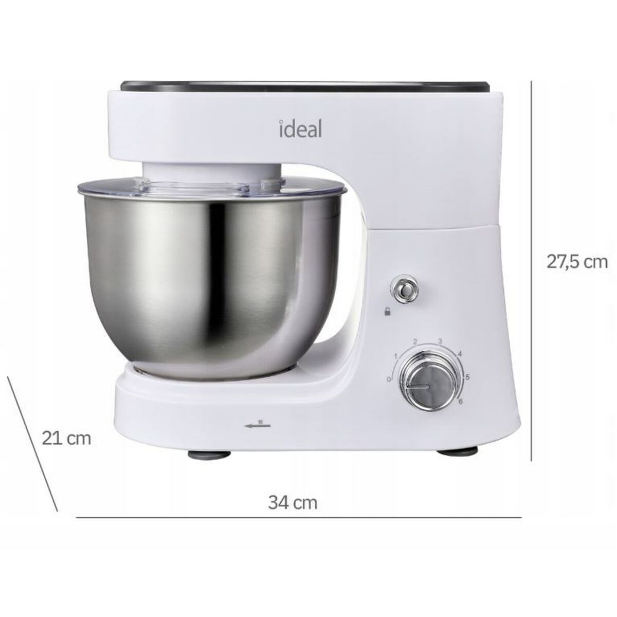Robot de Cocina Eldom 3318 Blanco 800 W 4 L