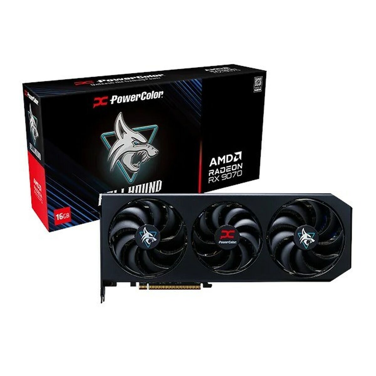 Tarjeta Gráfica Powercolor RX9070 16G-L/OC