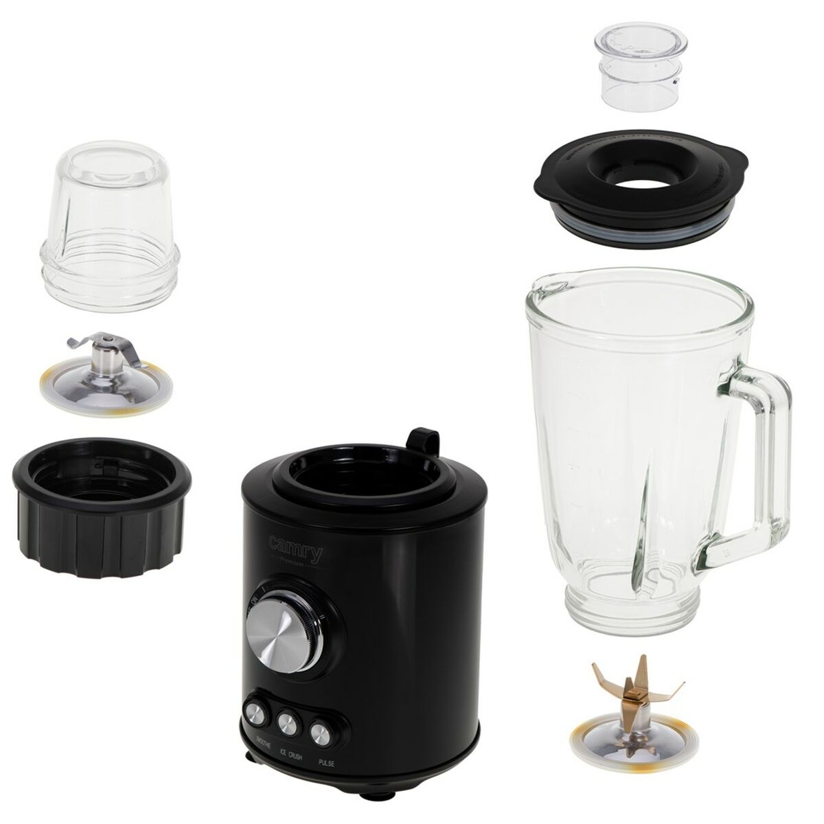 Batidora de Vaso Adler CR 4088 Negro 1800 W