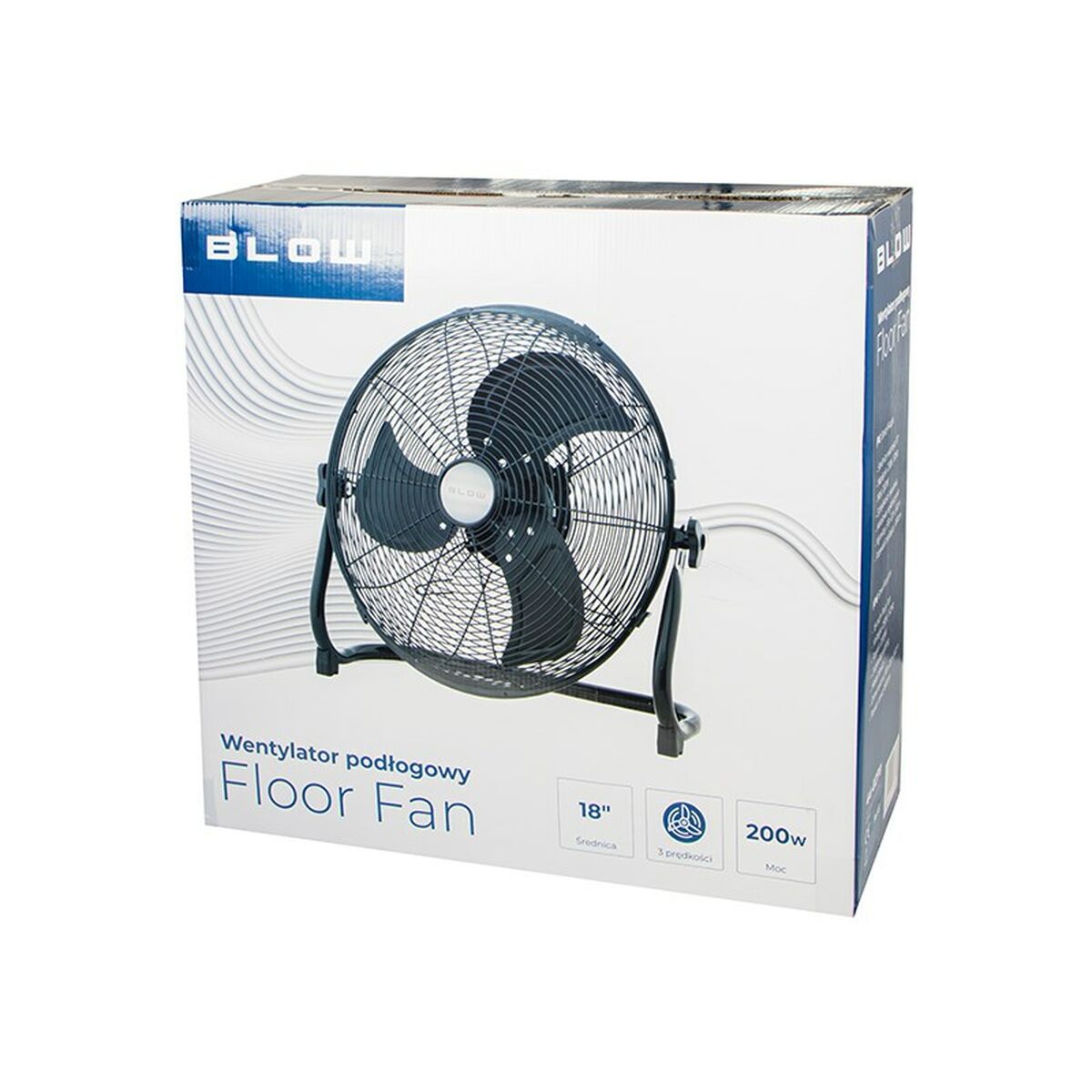 Ventilador de Sobremesa Blow 44-027# Plateado