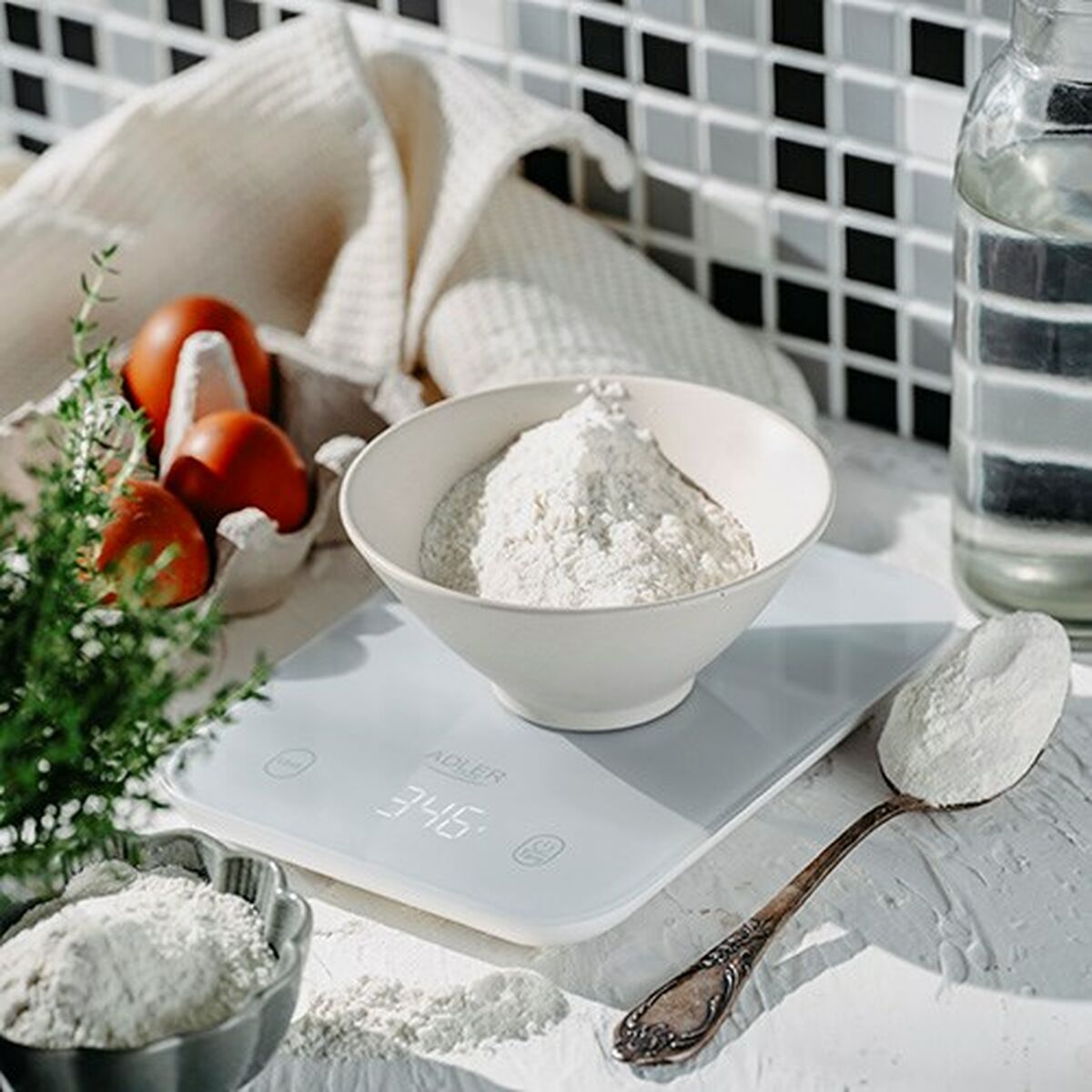 Báscula de Cocina Adler AD 3181g Gris 10 kg