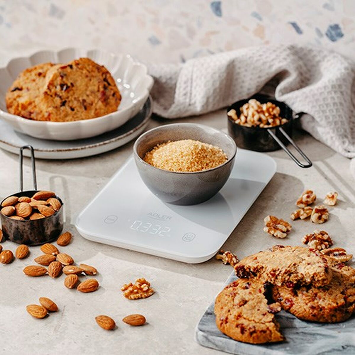 Báscula de Cocina Adler AD 3181g Gris 10 kg