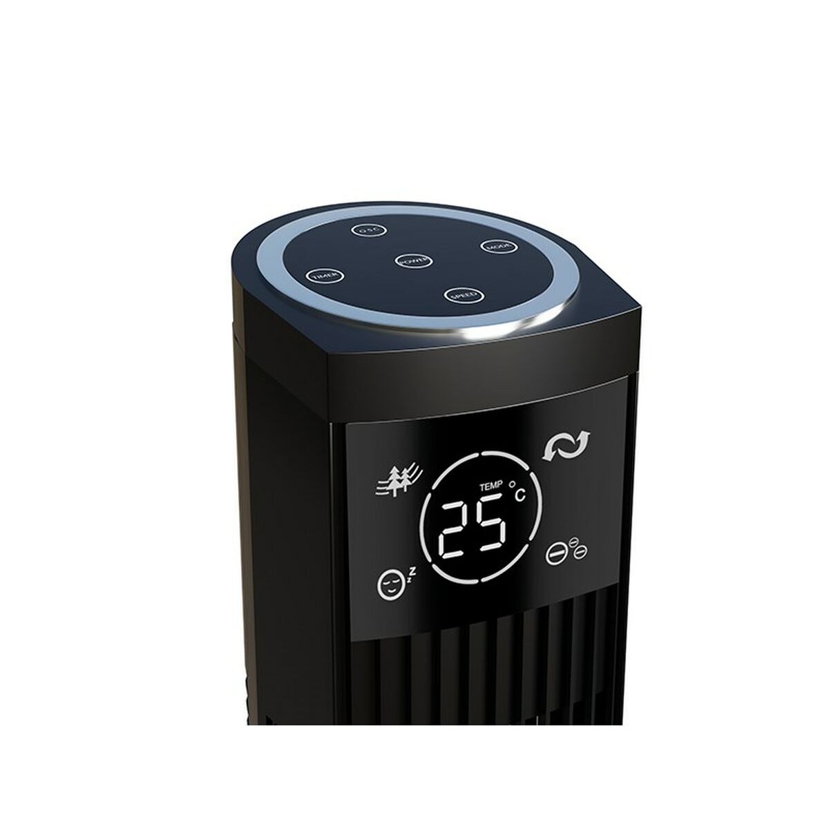 Ventilador de Sobremesa Blow 44-654# Negro 90 W