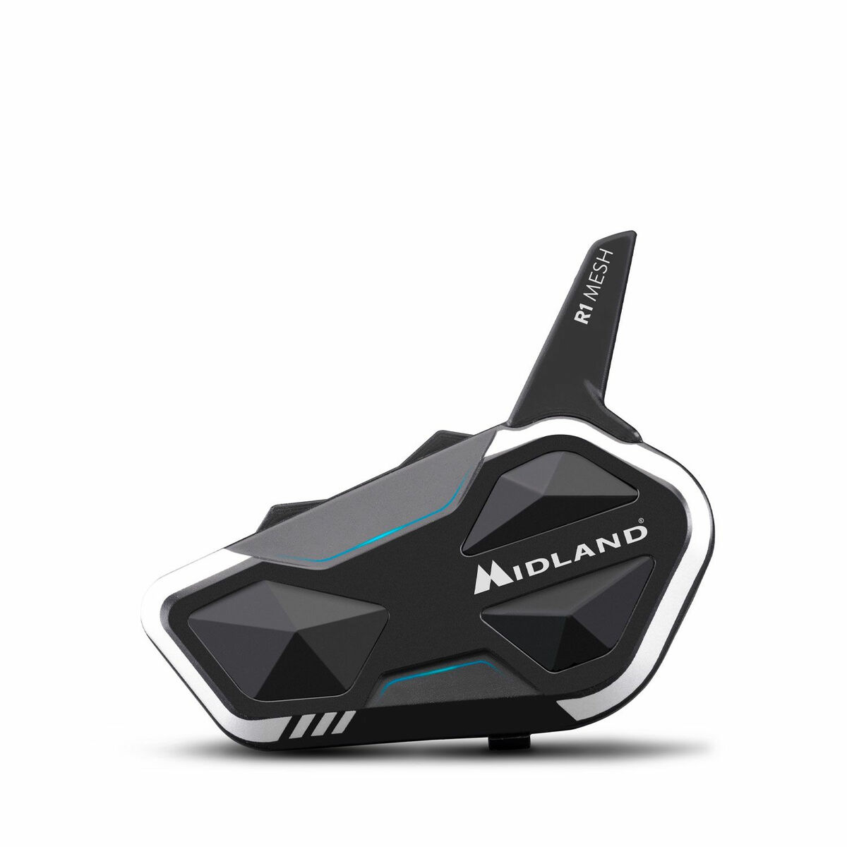 Auriculares Midland R1 MESH SINGLE Blanco