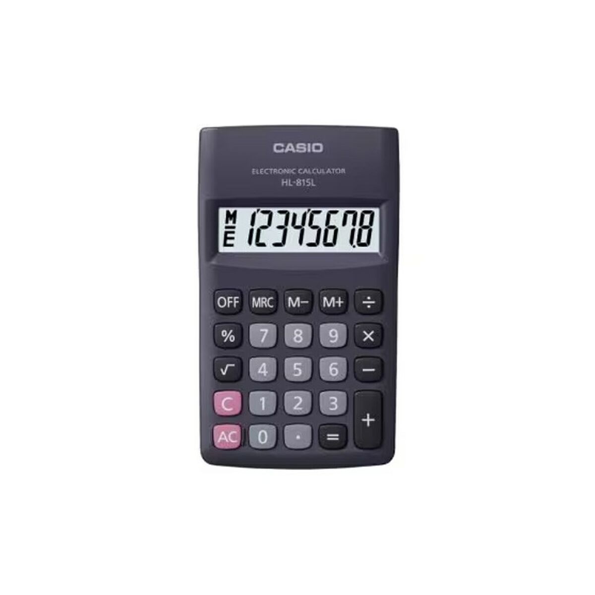 Calculadora Casio HL-815L-BK BOX Negro Plástico
