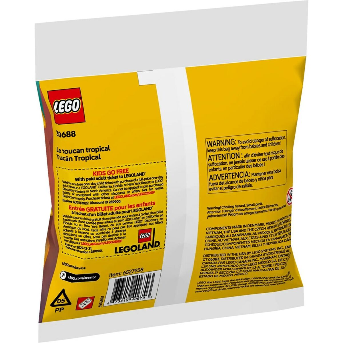 Juego de Construcción Lego 30688
