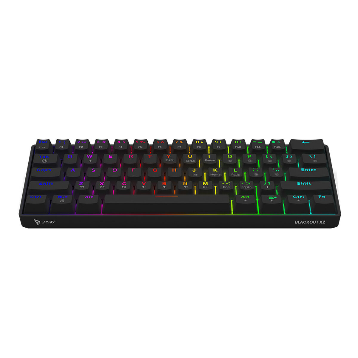 Teclado Savio BLACKOUT X2 BROWN