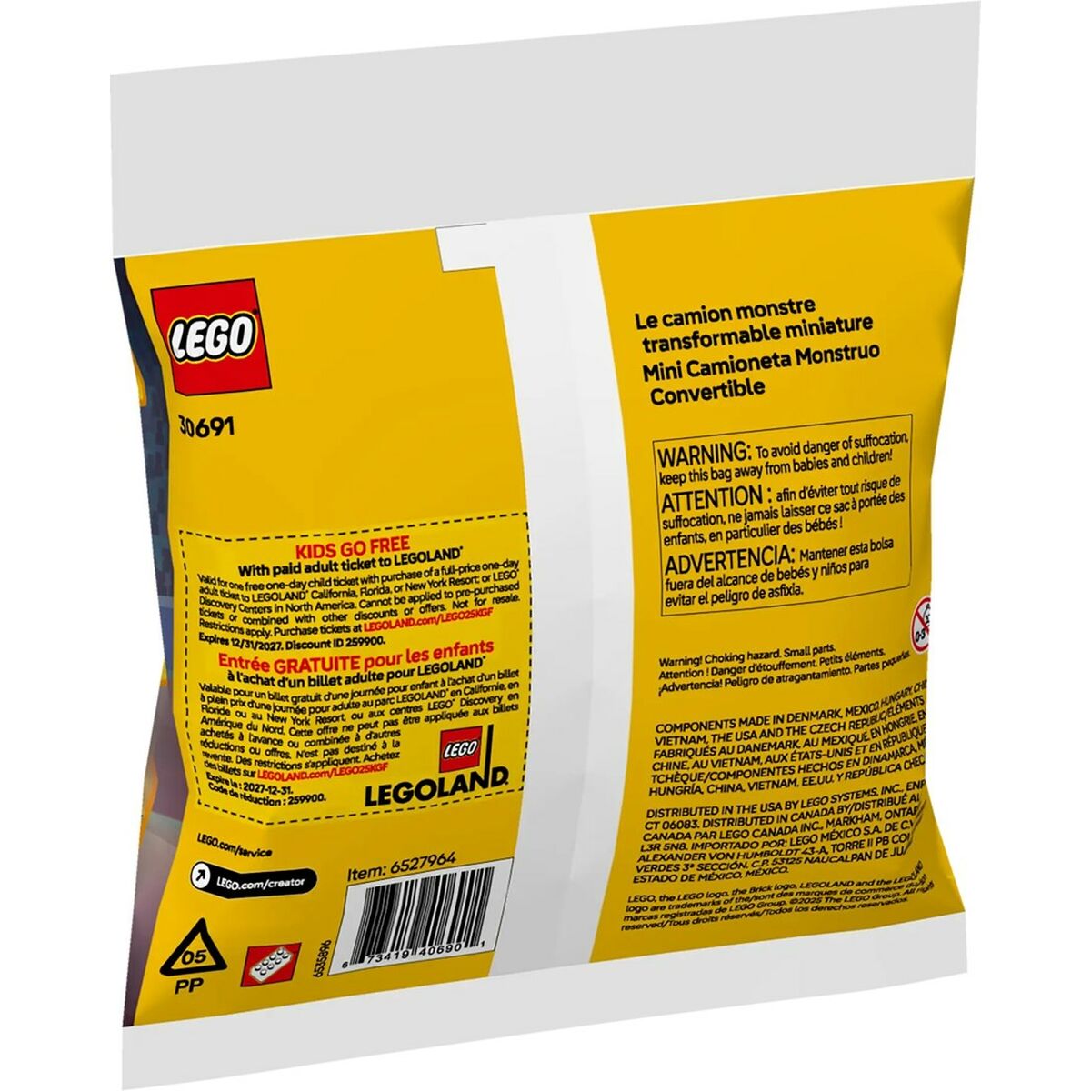 Juego de Construcción Lego 30691