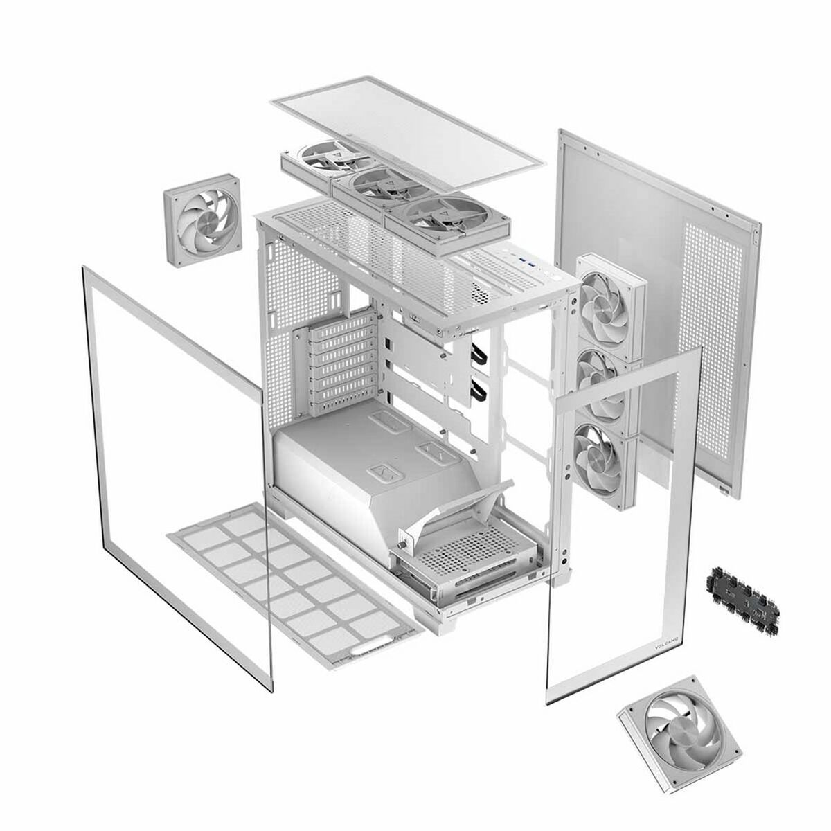 Caja Semitorre ATX Modecom AT-STELLAR-8F-ARGB-20