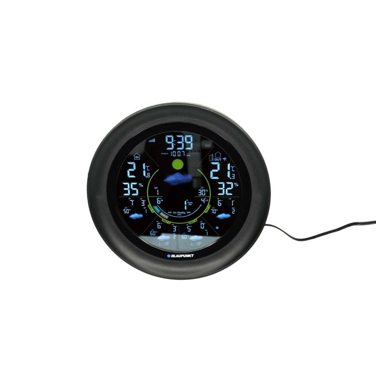 Estación Meteorológica Multifunción Blaupunkt WS65BK APP