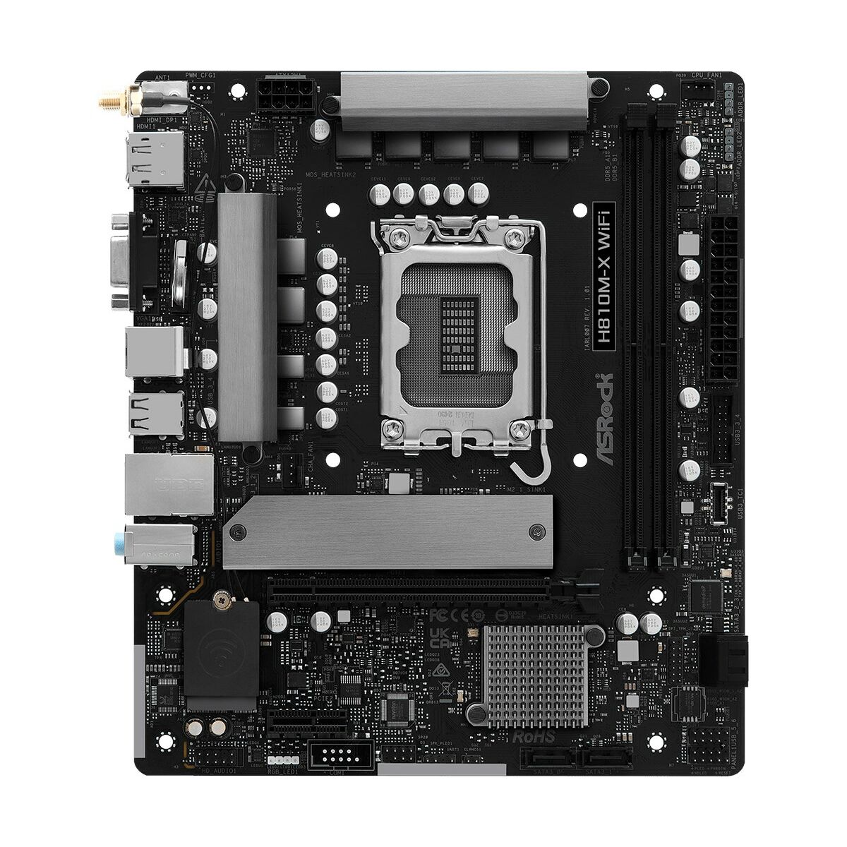 Placa Base ASRock H810M-X WIFI