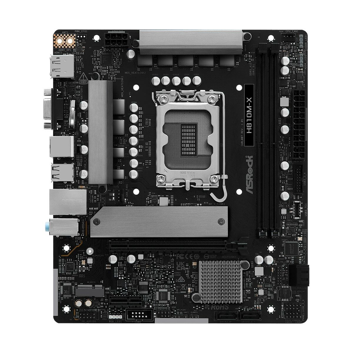 Placa Base ASRock H810M-X