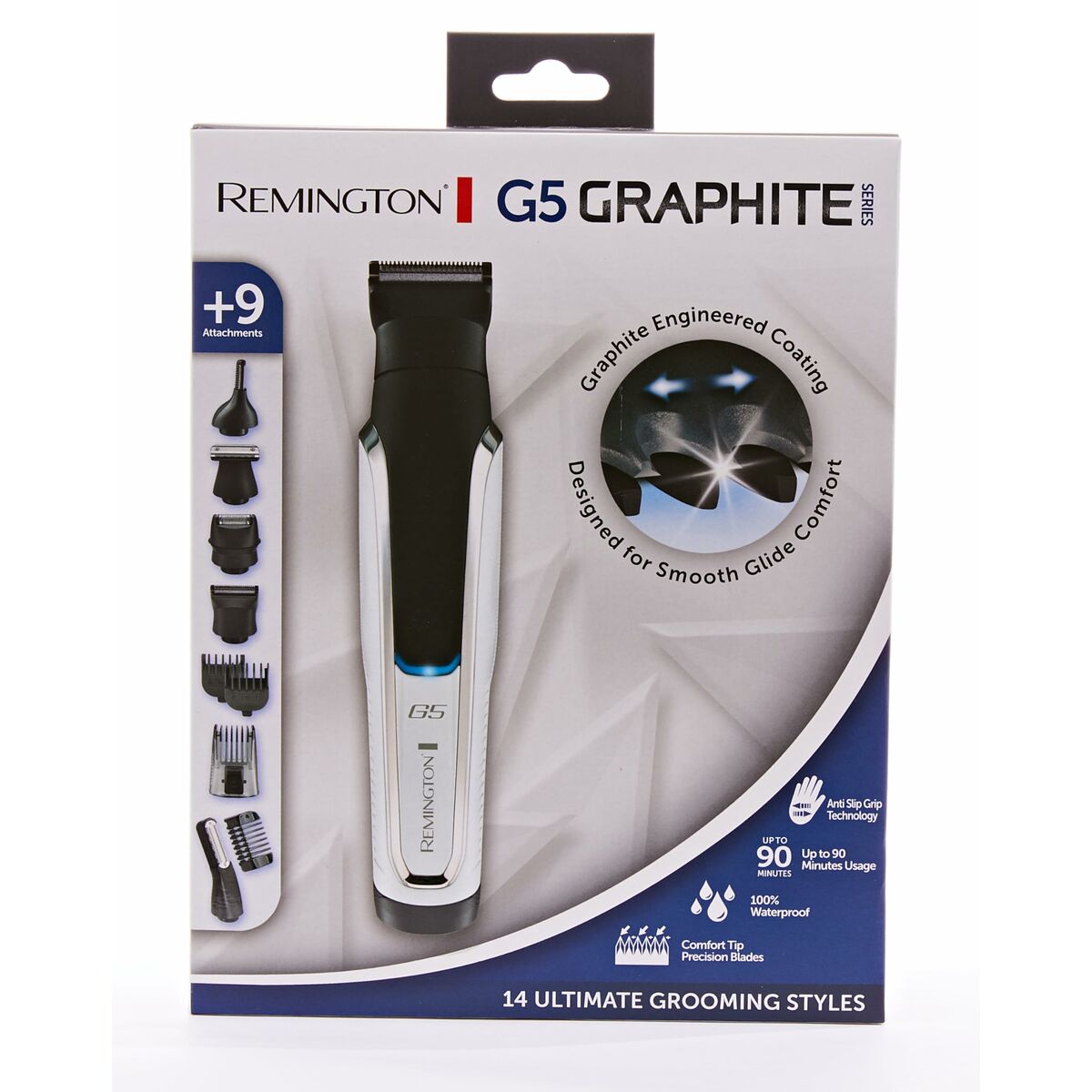 Cortapelos-Afeitadora Remington 43249560100 Negro