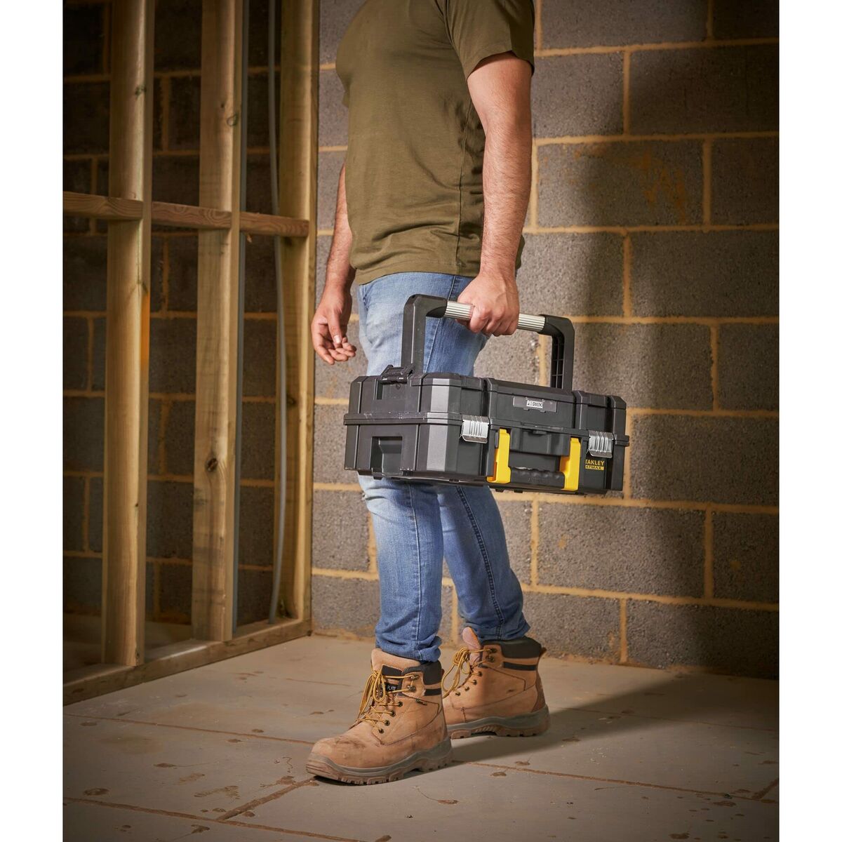 Caja de Herramientas Stanley Aluminio Plástico