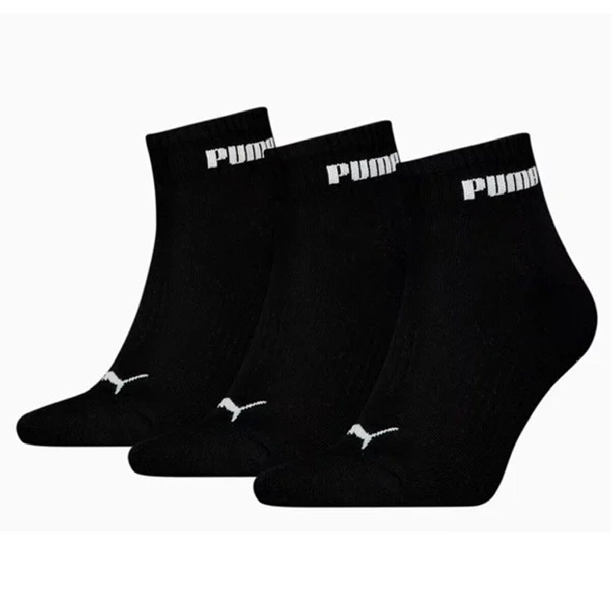 Calcetines Deportivos Puma CUSHIONED NEXT QUARTER 701225904 002 Negro 3 pares