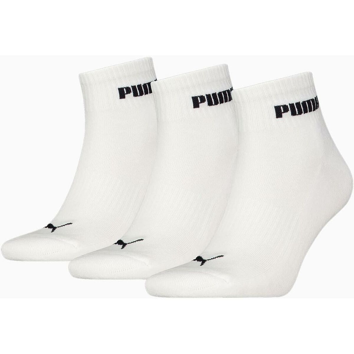 Calcetines Deportivos Puma CUSHIONED NEXT QUARTER 701225904 001 Blanco 3 pares