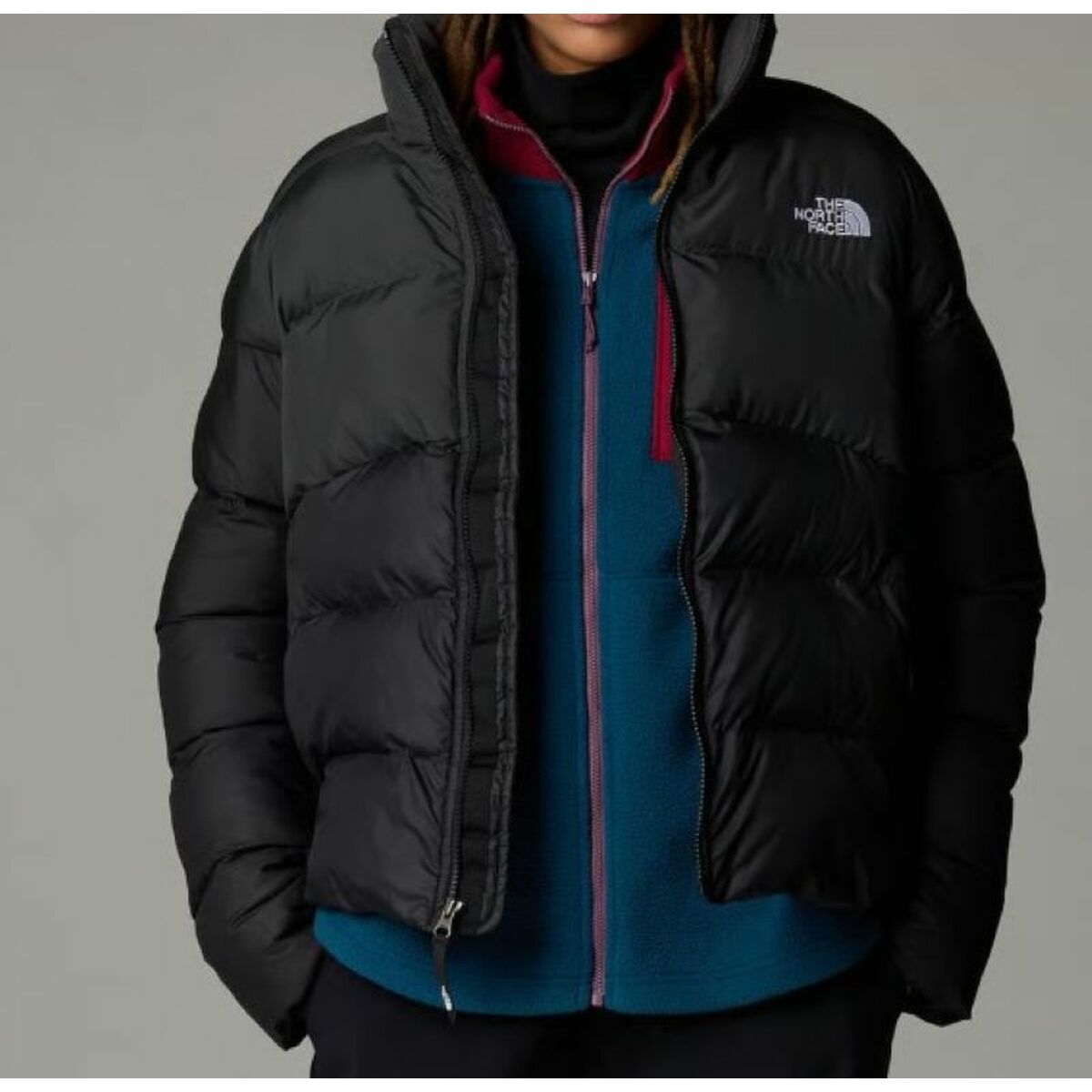 Chaqueta Cortavientos The North Face W SAIKURU JACKET NF0A89JDKT01 Negro