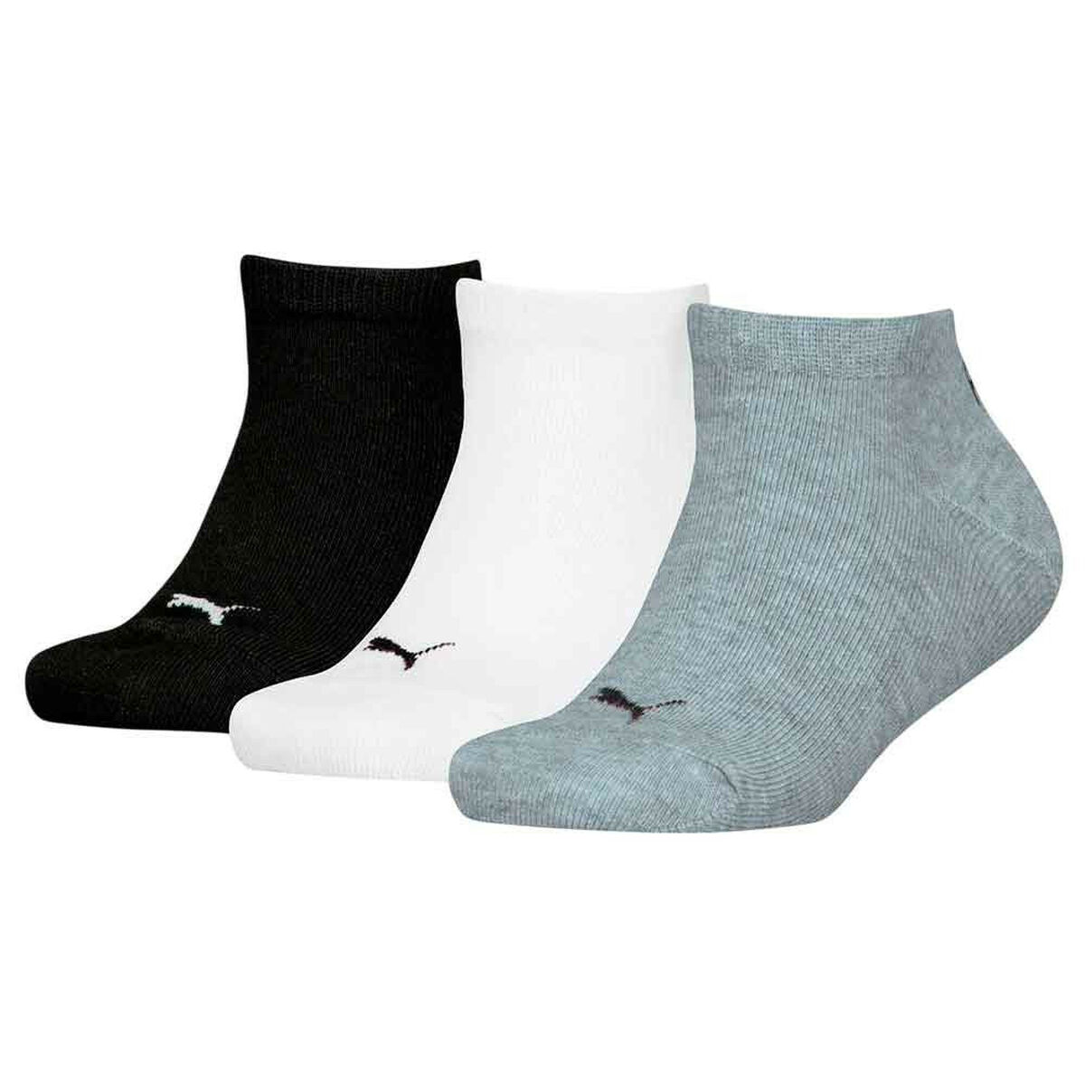 Calcetines Deportivos Puma 701231273 803 Gris Infantil 3 pares