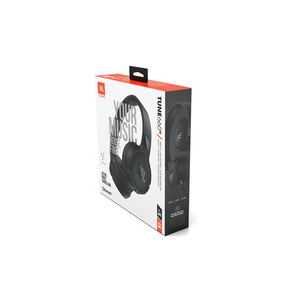 Auriculares JBL Tune 660 NC Negro