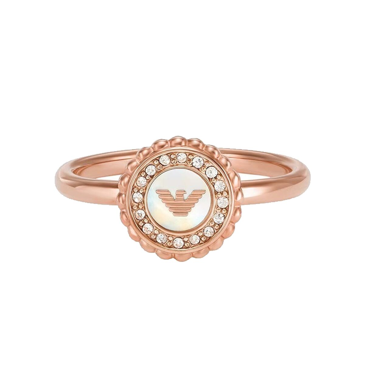 Anillo Mujer Emporio Armani EGS3020221505 Oro Rosa