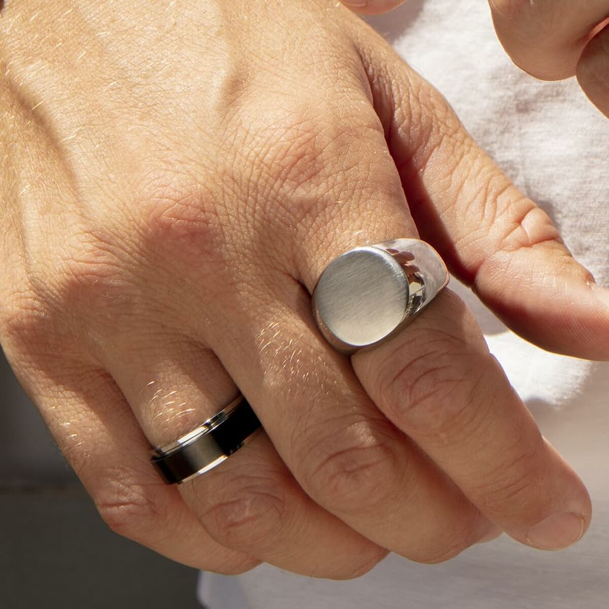 Anillo Hombre Lotus LS2399-3/122 Plateado