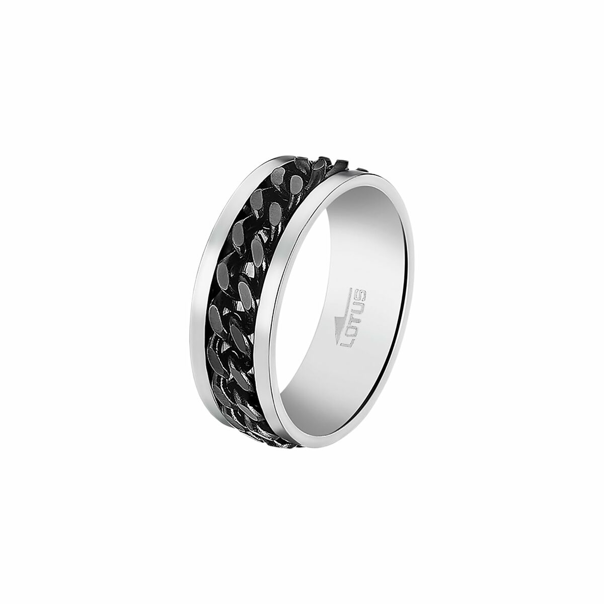 Anillo Hombre Lotus LS2394-3/222 Plateado Negro