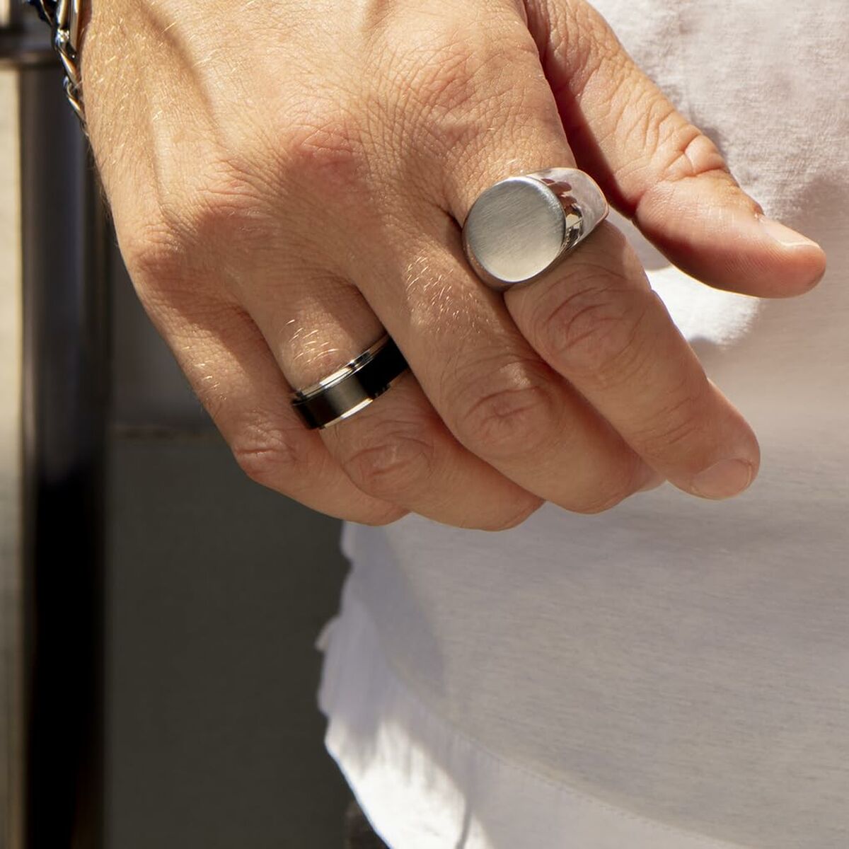 Anillo Hombre Lotus LS2395-3/228 Plateado