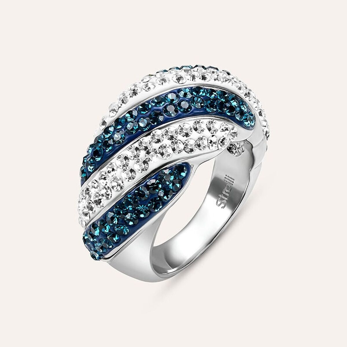 Anillo Mujer Stroili 1694735 Plateado Azul