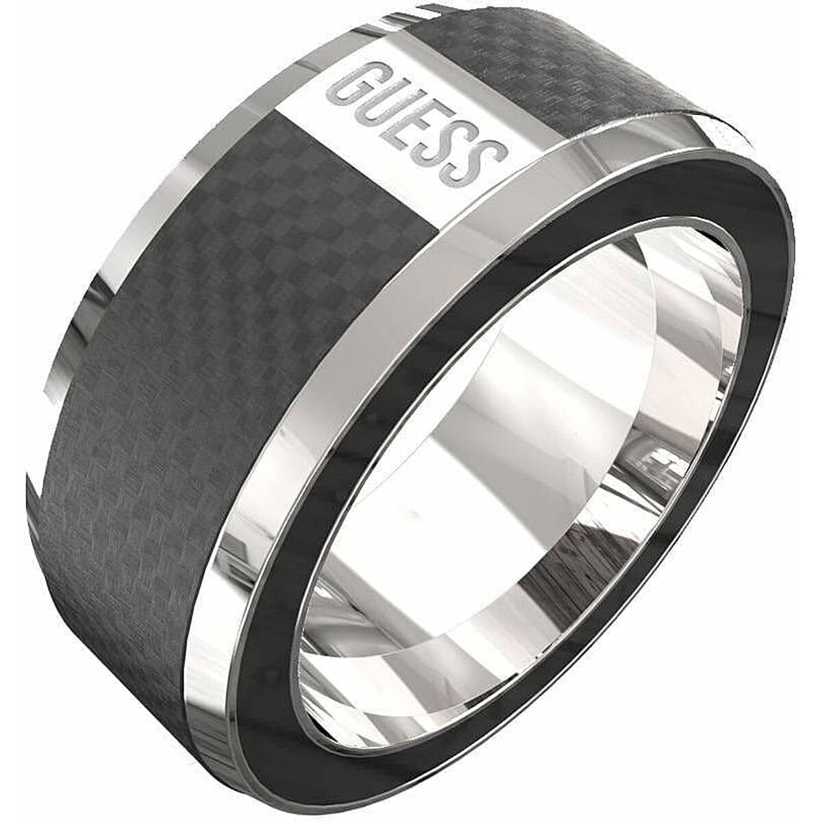 Anillo Hombre Guess JUMR04048JWSTBK62 Negro