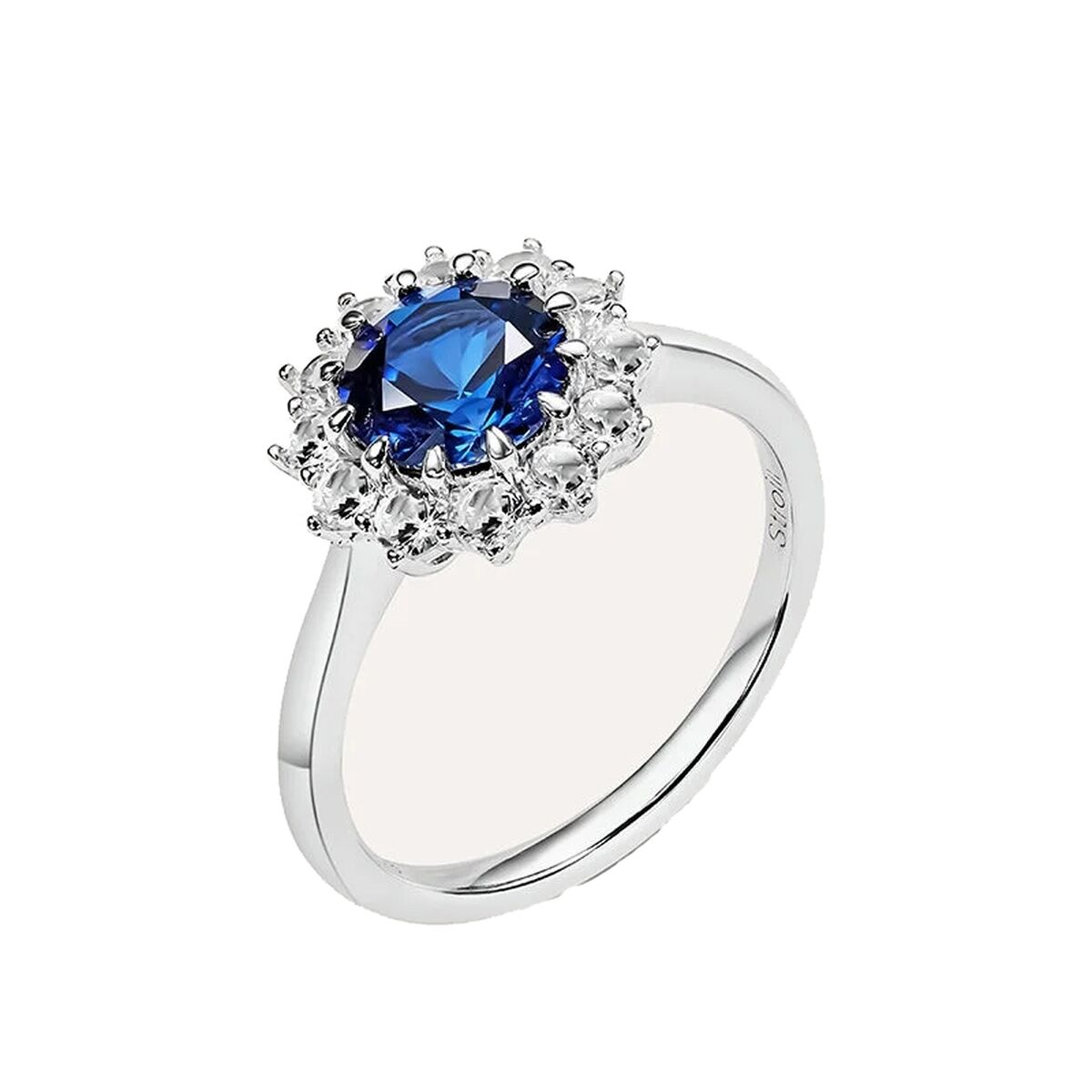 Anillo Mujer Stroili 1694865 Plateado Azul