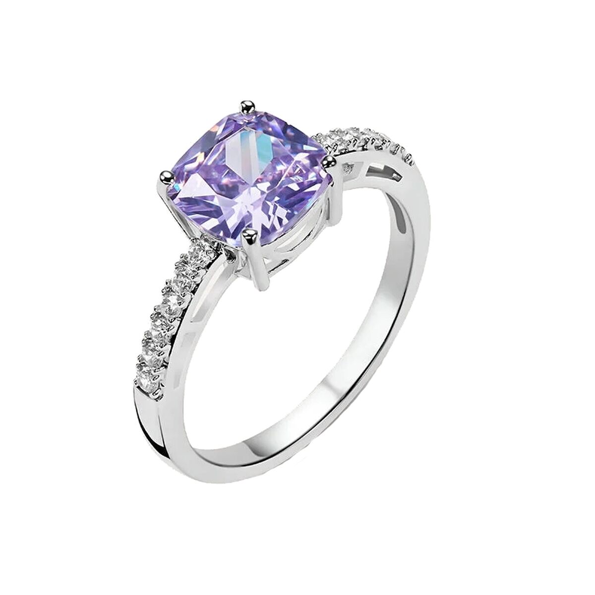 Anillo Mujer Stroili 1694270 Plateado Morado