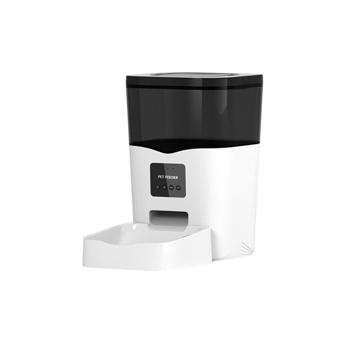 Comedero para Gato Sponge Blanco Negro