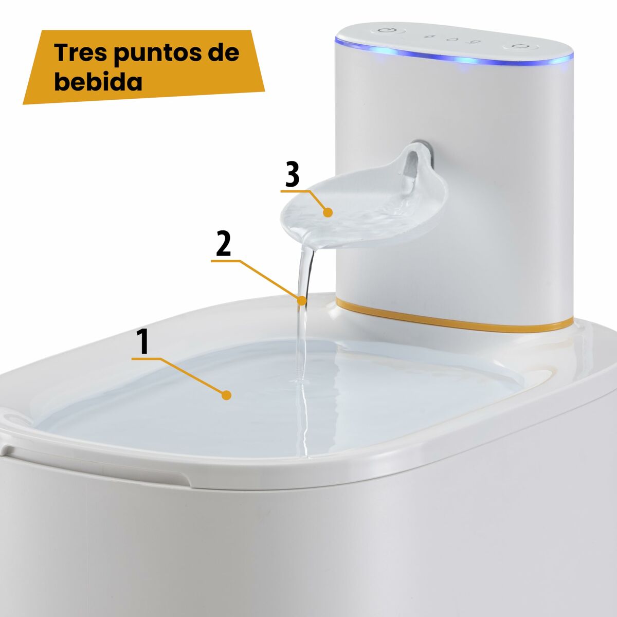 Fuente para Mascotas Ferplast Plástico