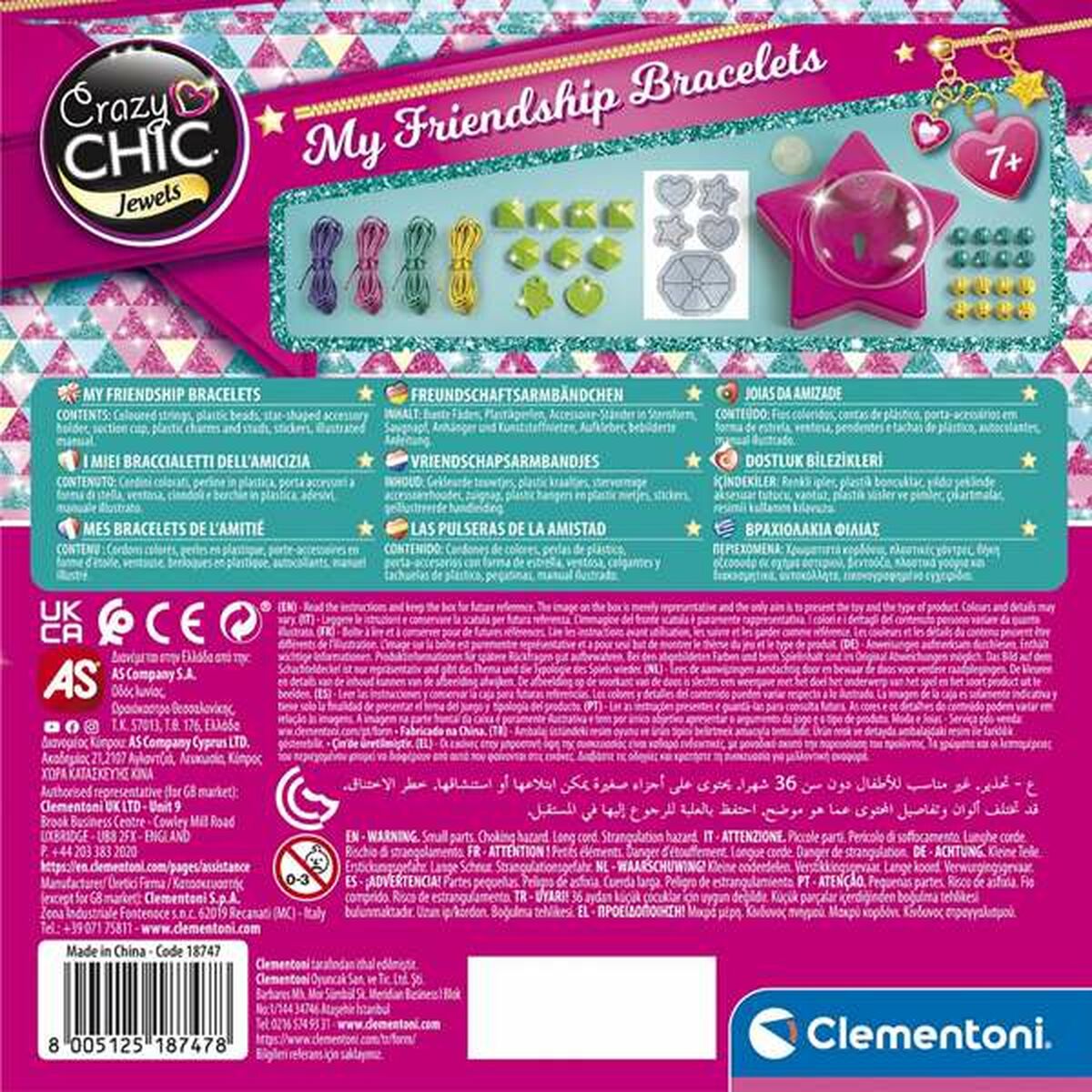 Kit Creación de Pulseras Clementoni