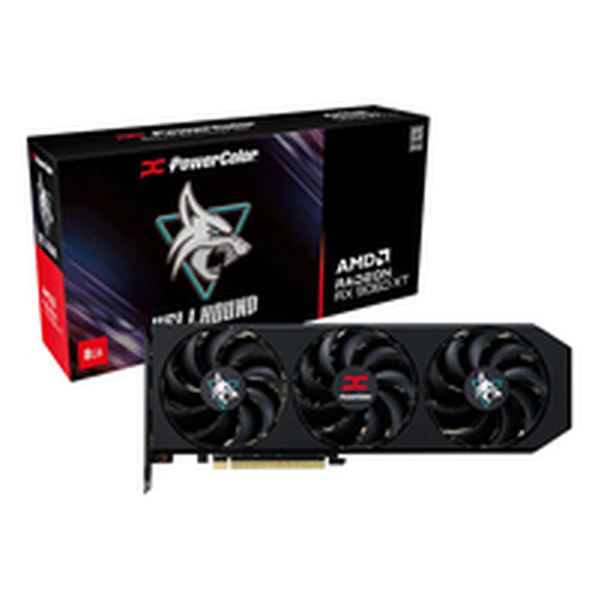 Tarjeta Gráfica Powercolor RADEON RX 9060 XT 8 GB GDDR6