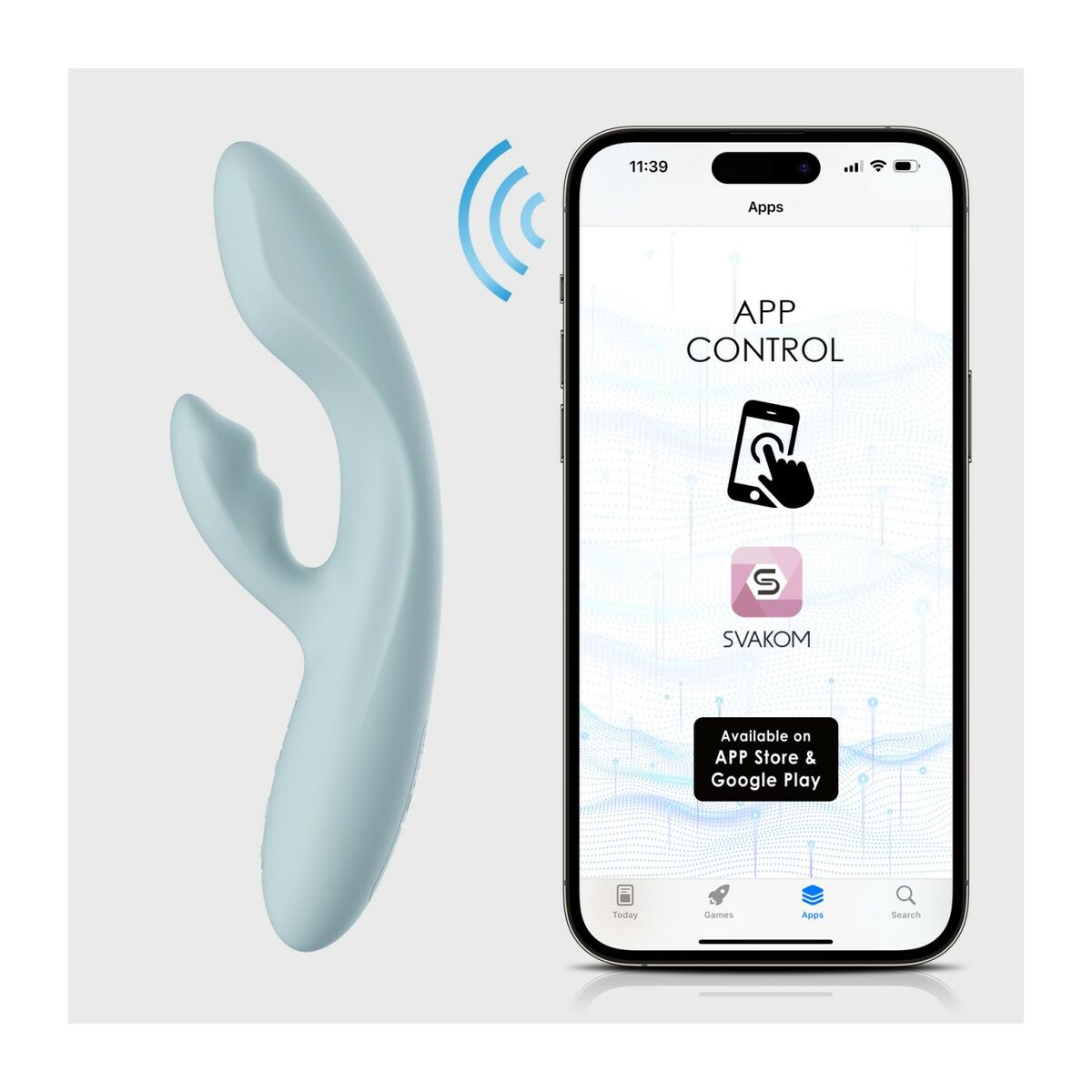 Vibrador Doble Estimulación Svakom Ciruela