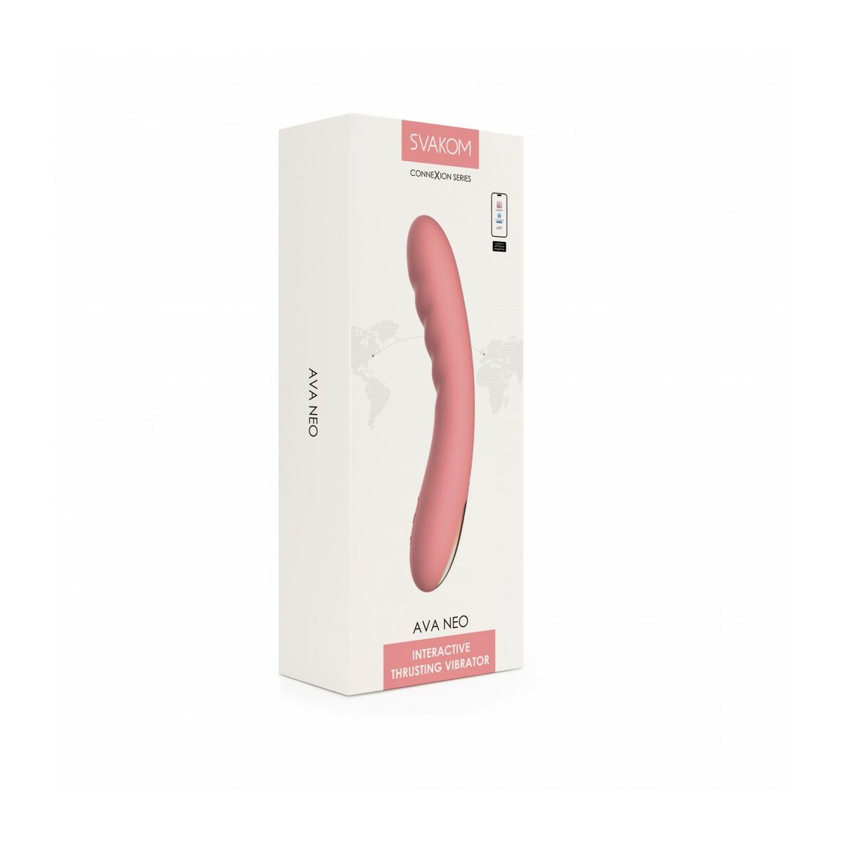 Vibrador Punto G Svakom Rosa Melocotón