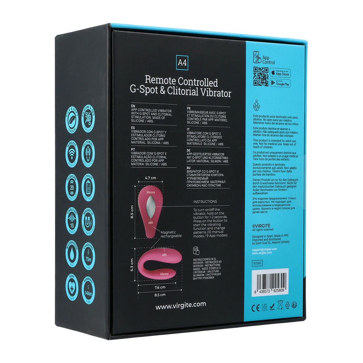 Vibrador para Parejas Virgite