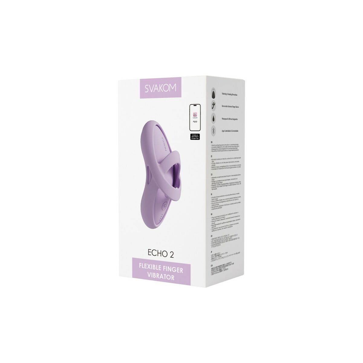 Bala Vibradora Svakom Rosa Lila