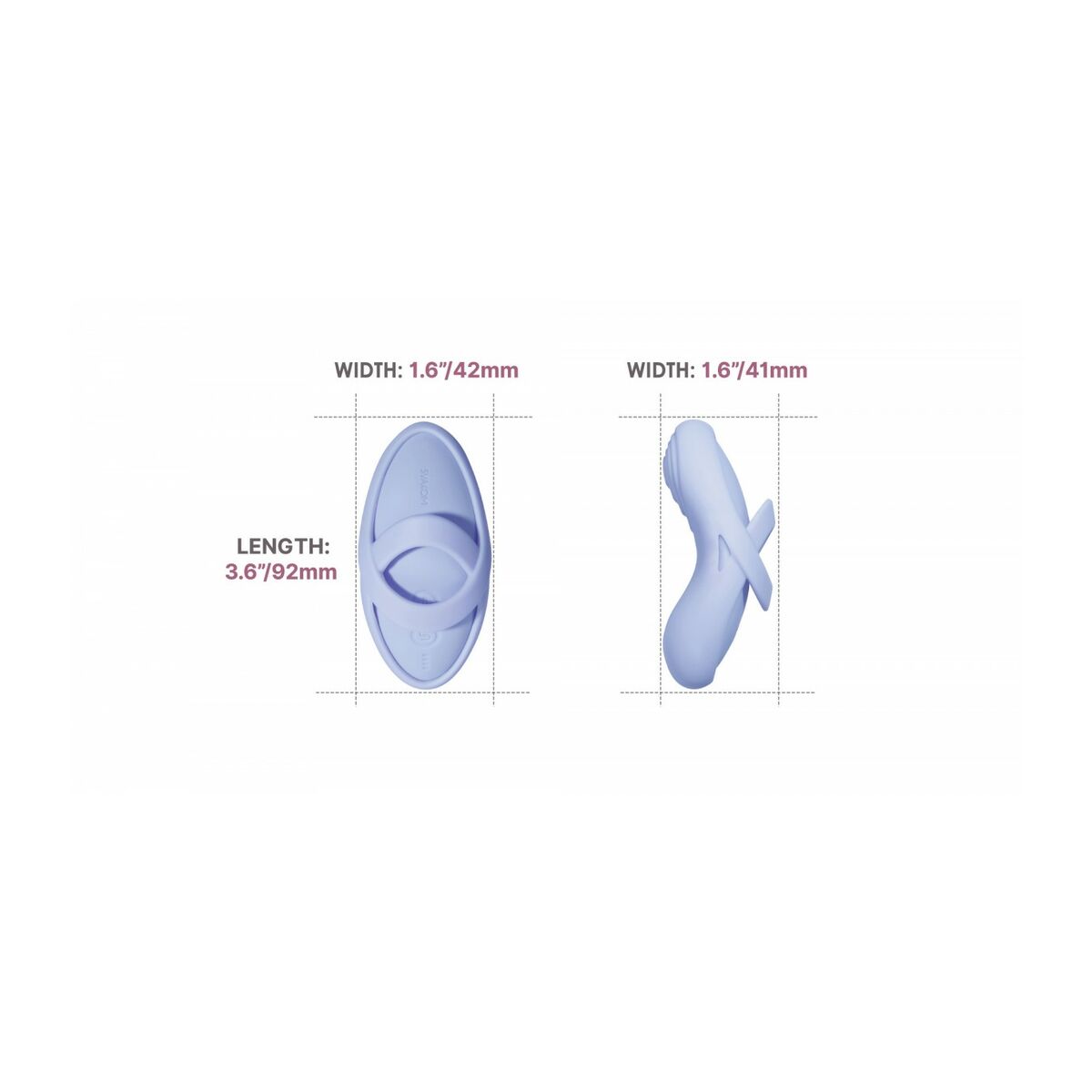 Bala Vibradora Svakom Azul cielo