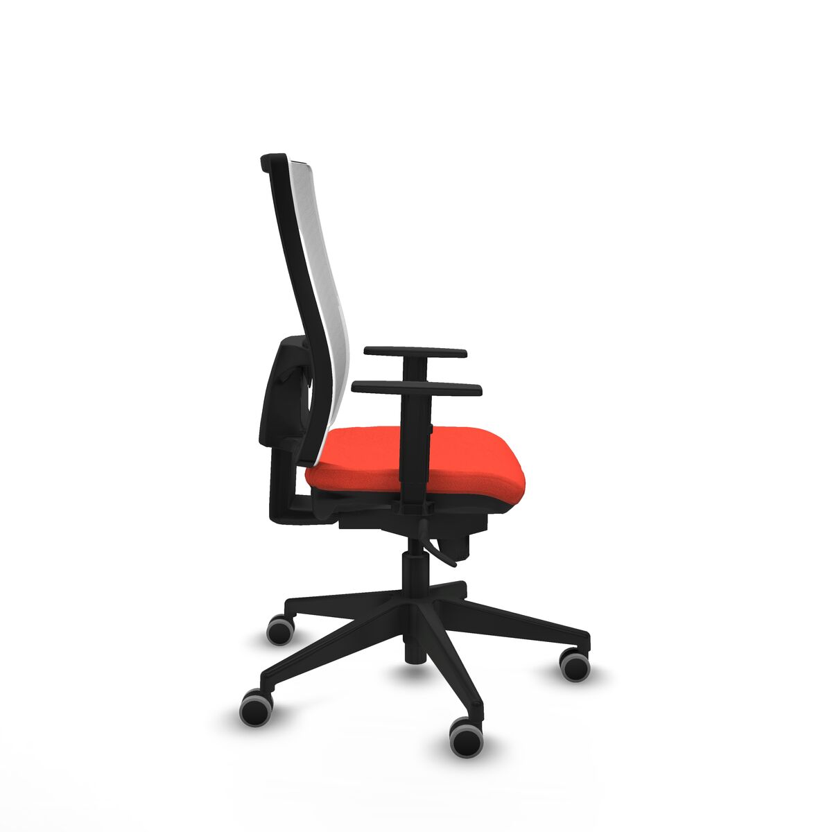 Silla de Oficina Piqueras y Crespo 1D066G0 Naranja Oscuro
