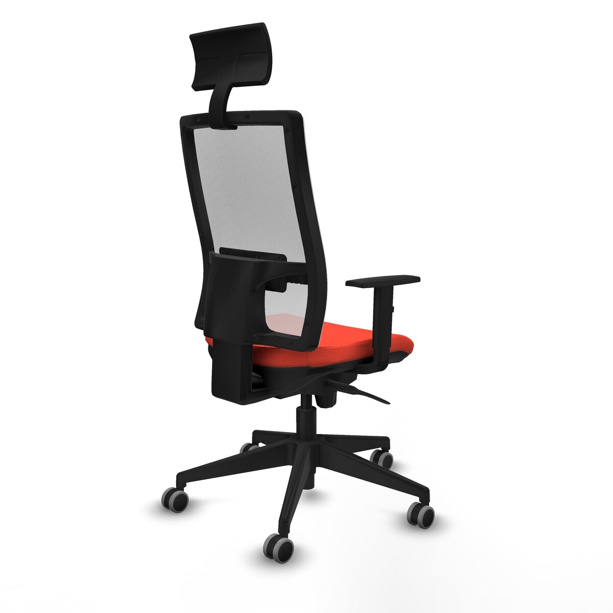 Silla de Oficina Piqueras y Crespo 1D066G1 Naranja Oscuro