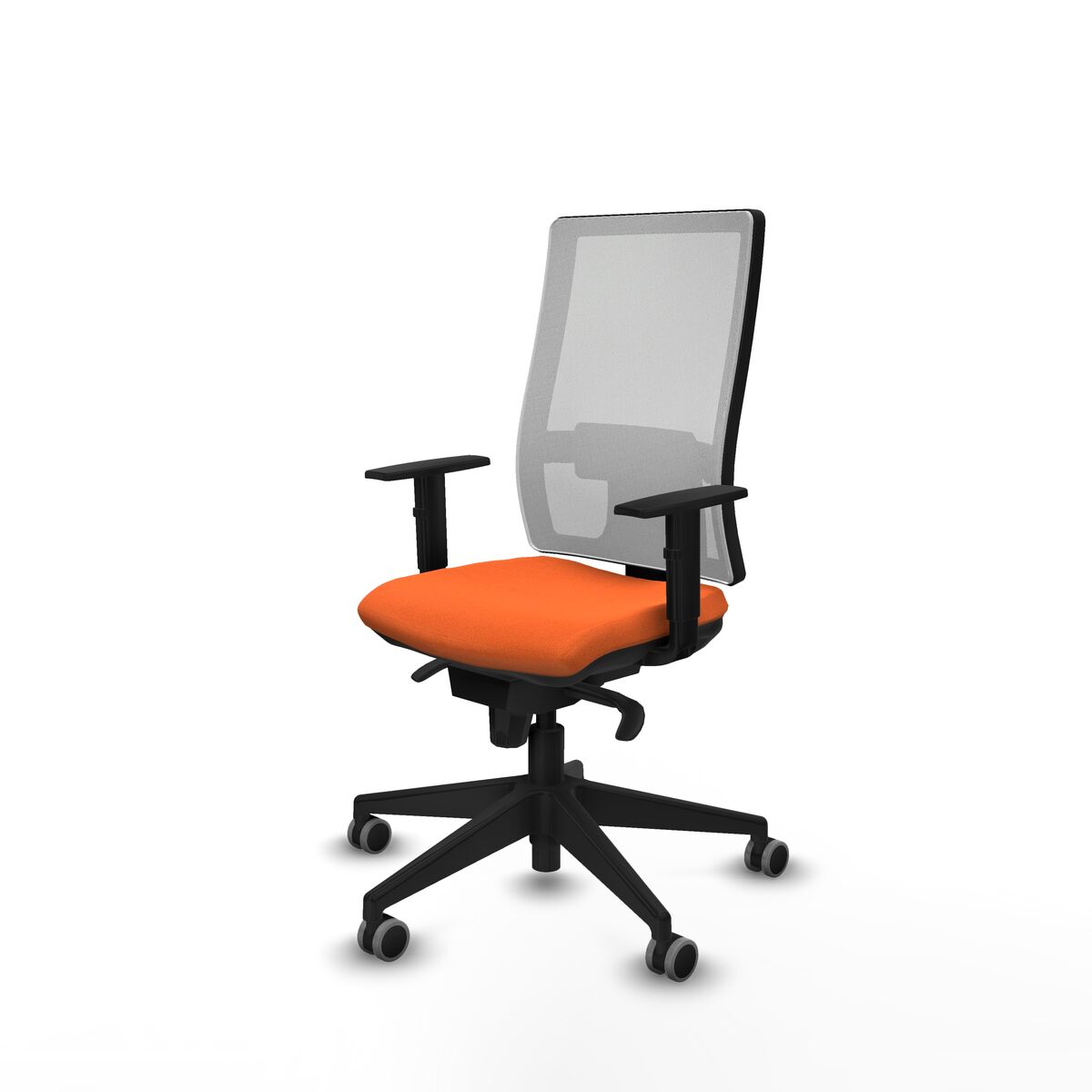 Silla de Oficina Piqueras y Crespo 1D066G0 Naranja