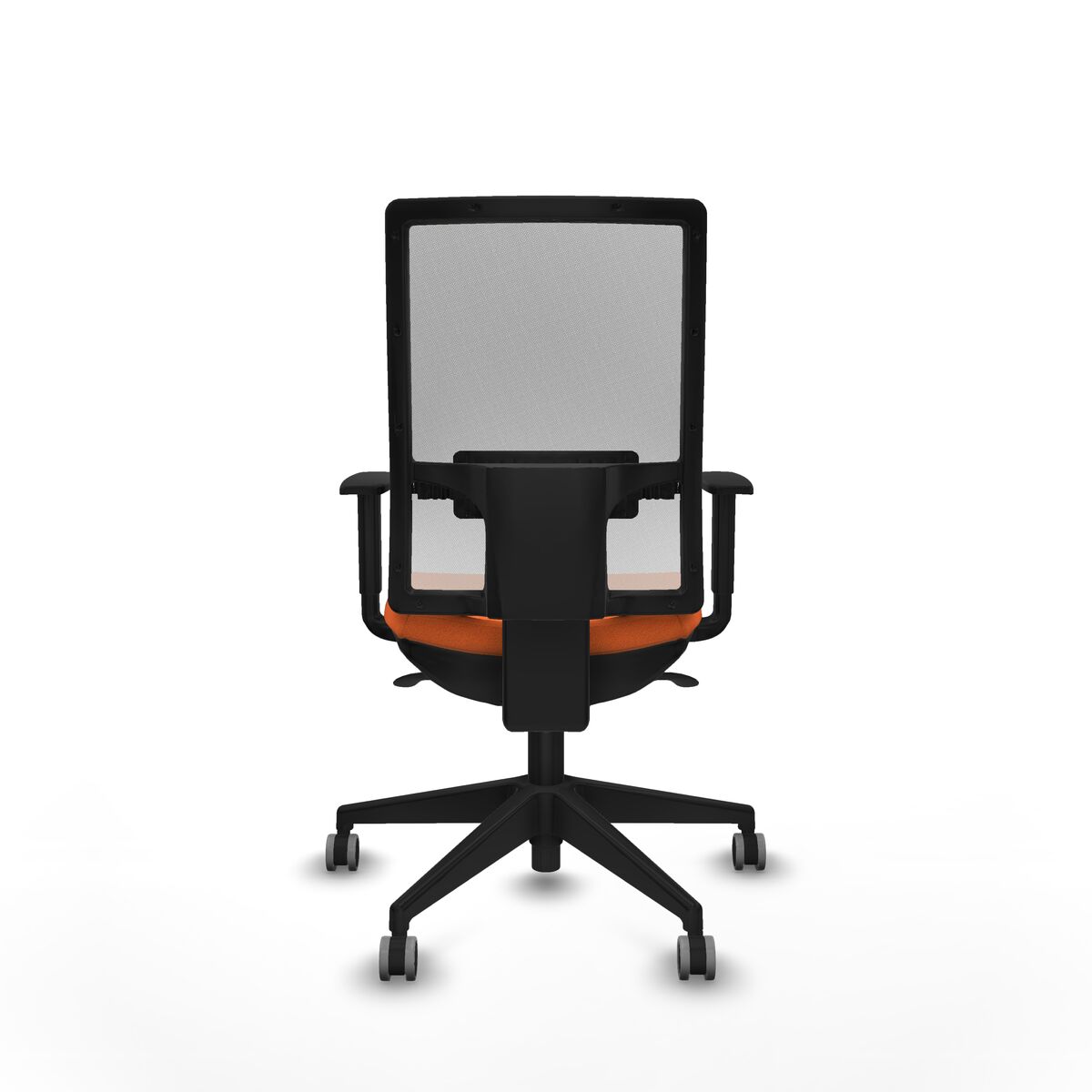 Silla de Oficina Piqueras y Crespo 1D066G0 Naranja