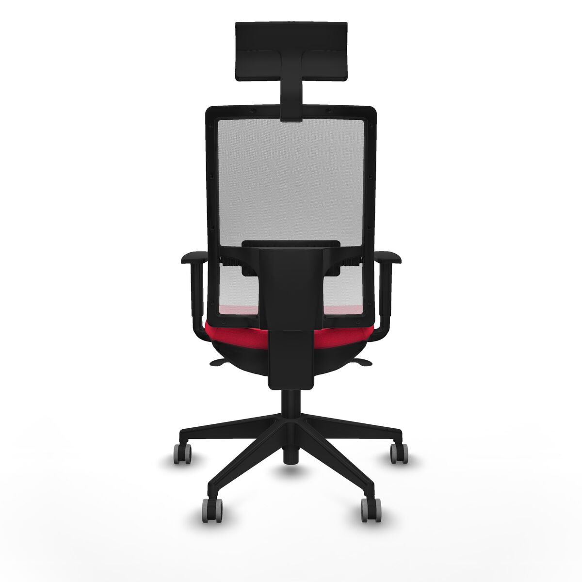 Silla de Oficina Piqueras y Crespo 1D066G1 Rojo