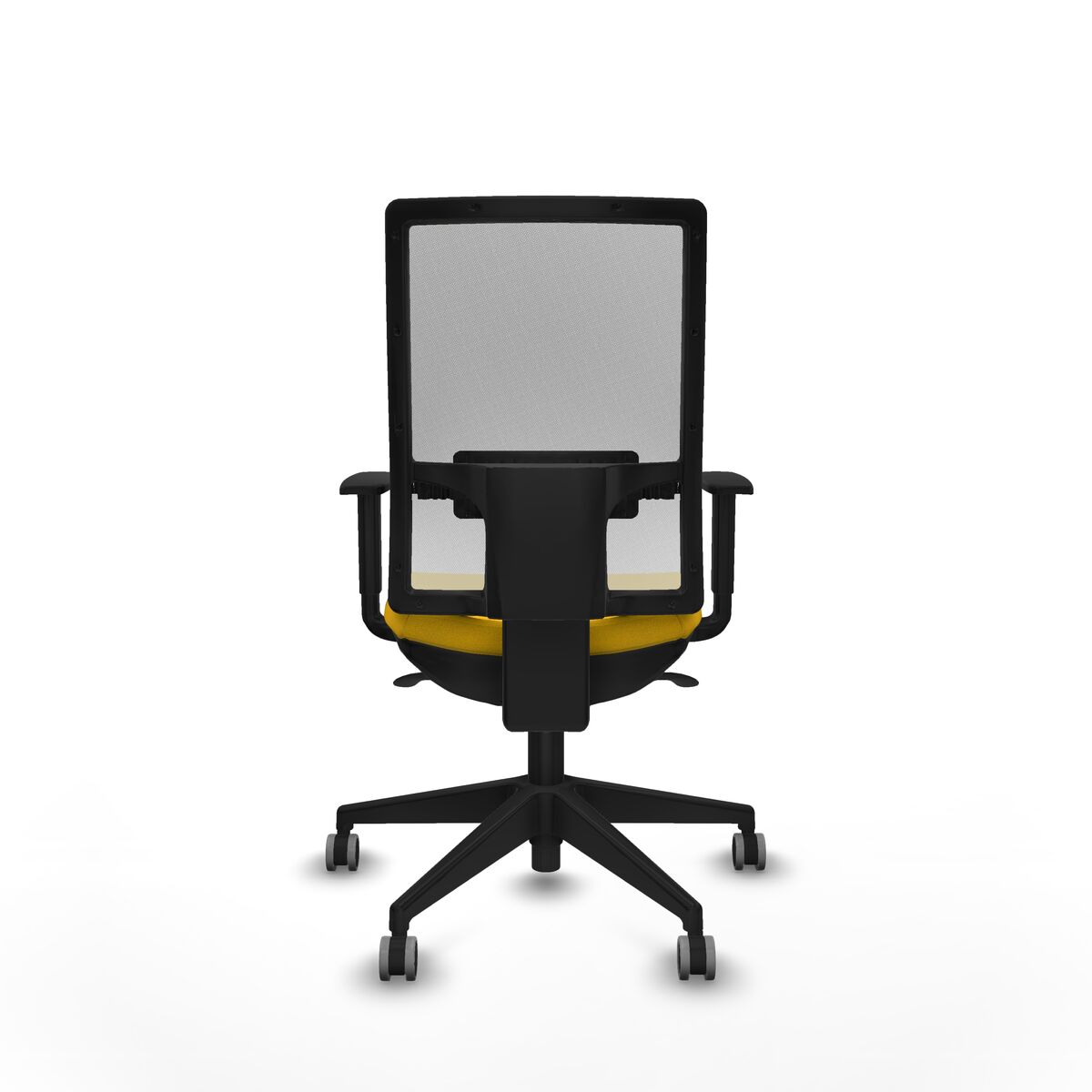 Silla de Oficina Piqueras y Crespo 1D066G0 Amarillo